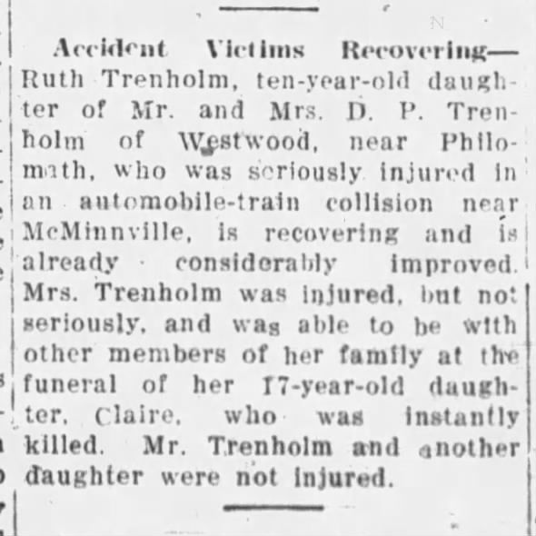 Car / train accident